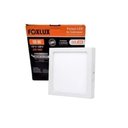 Ver imagem 2 de Kit 2 Painel Led 20,5x20,5 Quadrado Branco Sobrepor 18w 3000k Foxlux