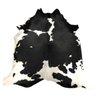 Tapete Couro Bovino Legitimo Natural Holandês Preto/Branco - 5