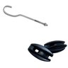 Kit 20 Peças Gancho Para Cerca Elétrica Com Porca E Isolador - 1