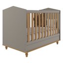 Ver imagem 3 de Quarto de Bebê Completo Berço Americano e Cômoda Permobili Baby Fendi/nature Permóbili Baby Comoda C