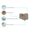 Ver imagem 6 de Quarto de Bebê Completo Berço Americano e Cômoda Permobili Baby Fendi/nature Permóbili Baby Comoda C