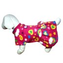 Ver imagem 2 de Roupas De Inverno Para Cães - Vestido Soft Rosa Colorido Gg