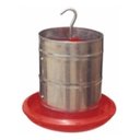 Ver imagem 2 de Comedouro Aves Galvanizado Prato Plástico 3kg ( 3 Unidades )