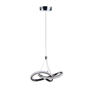 Ver imagem 3 de Lustre Pendente Taschibra Dubai 15w Led 25cm Luz Quente 3000k Bivolt Cromado