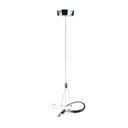 Ver imagem 1 de Lustre Pendente Taschibra Dubai 15w Led 25cm Luz Quente 3000k Bivolt Cromado