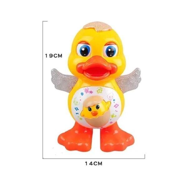 Brinquedo Infantil Pato Musical Dança Luz E Som - 4