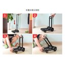 Ver imagem 5 de Carrinho de Mão Dobrável em ABS Carga até 50kg Multiuso X-18B