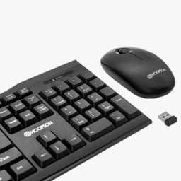 TECLADO E MOUSE SEM FIO HOOPSON TPC-070KW PRETO - SEM PILHAS - 3