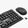 TECLADO E MOUSE SEM FIO HOOPSON TPC-070KW PRETO - SEM PILHAS - 3