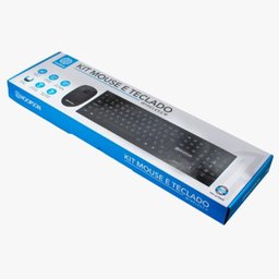 TECLADO E MOUSE SEM FIO HOOPSON TPC-070KW PRETO - SEM PILHAS - 4