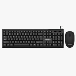 TECLADO E MOUSE SEM FIO HOOPSON TPC-070KW PRETO - SEM PILHAS - 1