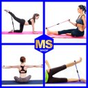 Ver imagem 2 de Elástico Tensão Exercícios Ombro Biceps Triceps Costas