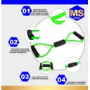 Ver imagem 6 de Elástico Tensão Exercícios Ombro Biceps Triceps Costas