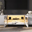 Ver imagem 2 de Rack Honolulu para Tv 75 Polegadas Off White Nature