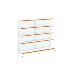 Kit 2 Módulos de Gôndolas Parede 1,70 Fit40 Amapá - 1 Kit 2 Módulos de Gôndolas Parede 1,70 Fit40 Amapá - 1