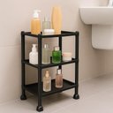 Ver imagem 4 de Estante Modular 3 Andares Retangular Polipropileno Alta Resistência Porta Objetos Brinquedos