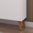 Ver imagem 3 de Aparador Buffet Fly 2 Portas Branco - Móveisaqui