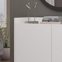 Ver imagem 4 de Aparador Buffet Fly 2 Portas Branco - Móveisaqui