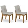 Kit 2 Cadeiras Sofia Móveis Valverde Rustico Cestaplus - 1