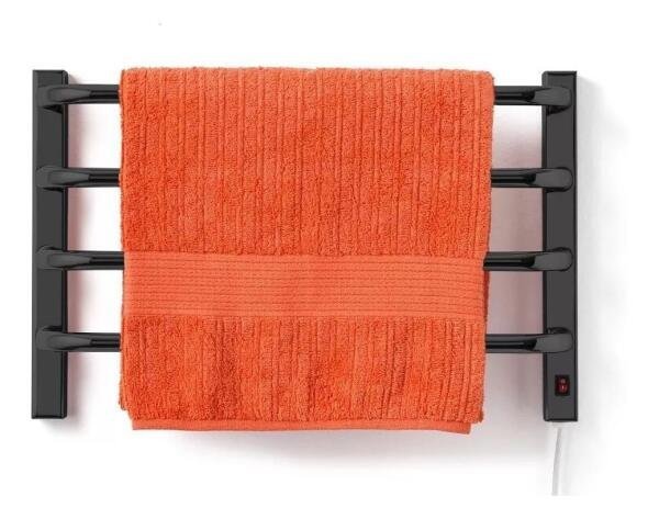 Toalheiro Térmico 110V Para 1 Toalha Fio Lado Direito Preto - 2