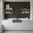 Ver imagem 5 de Revestimento Tijolinho Brick de Concreto - Black Soft m²