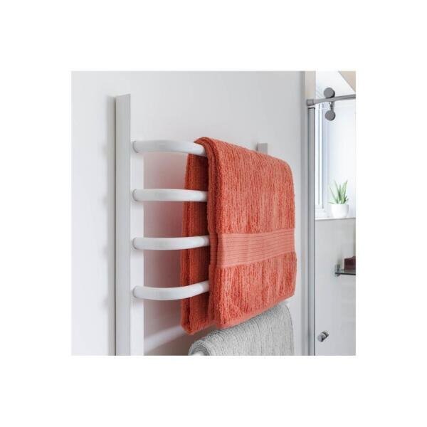 Toalheiro Térmico 220V 2 Toalhas Fio Direito Branco Flape - 2