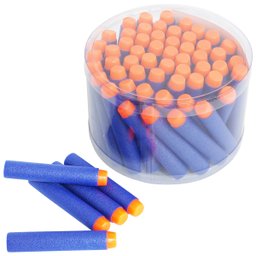 120 Dardos Refil Reposição Munição Lançadora Dardos Pistola Arminha Tipo Nerf Shoot Importway - 3