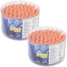 120 Dardos Refil Reposição Munição Lançadora Dardos Pistola Arminha Tipo Nerf Shoot Importway - 1