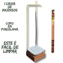Ver imagem 3 de Porta Incenso Invertido Quad Copo Porcelana 1cx Insenso