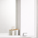 Ver imagem 6 de Espelheira de Banheiro Armário Suspenso com Espelho Cannes com Nicho e Prateleiras - Jm3 Móveis:bran