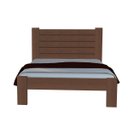 Ver imagem 7 de Cama Casal Malbec Madeira Maciça Angelim Pedra/tauari Tabaco