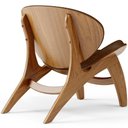 Ver imagem 4 de Kit 4 Poltronas Decorativa Orgânica Sala Living Kadosh L02 Couríssimo Marrom