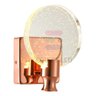 Arandela Led Cristal Vidro Redondo Bolhas Moderna 7w - 2