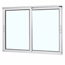 Ver imagem 3 de Janela de Correr 2 Folhas Alumínio Branco 100x150 Linha 25 Jade