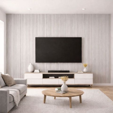 Kit 3 Painel Ripado Mdf Bp 6mm Premium Alto Padrão 38,5x20cm