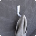 Ver imagem 1 de Gancho Cabide De Toalha Para Banheiro Branco Empire