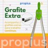 Compasso Escolar Desenho Lapiseira Traça Circunferência Engenharia Ângulo Obtuso Forma Geométrica - 5