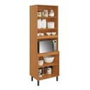 Ver imagem 2 de Paneleiro Itatiaia 4 Portas Grafite Nápoles