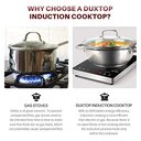 Ver imagem 5 de Duxtop Cooktop Portátil de Indução 1800w, Painel Sensor e Vidro Completo