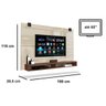 Painel TV 65 Polegadas Off White - Maxi - 2