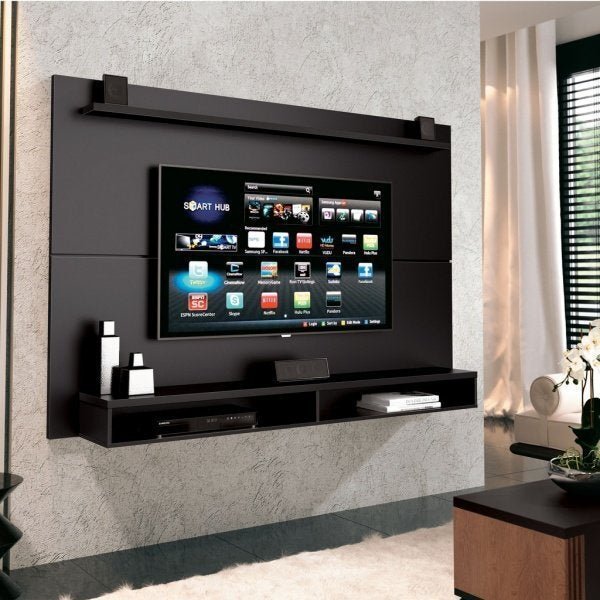 Painel TV 65 Polegadas Preto - Maxi