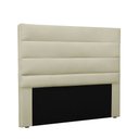 Ver imagem 1 de Cabeceira La Italiana Para Cama Box Casal 140 cm Corino - D’Rossi - Bege