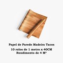 Ver imagem 3 de 10 Adesivos Decorativos Madeira Tacos - 4 M²