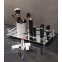 Ver imagem 2 de Aparador Decorativo De Vidro Espelhado 54Cm - Forma Inox