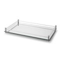 Ver imagem 1 de Aparador Decorativo De Vidro Espelhado 54Cm - Forma Inox