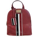 Ver imagem 2 de Mochila Poliuretano Chic com Listras Chenson Bordô