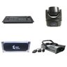 Kit 2 Moving B-Eye 1 Maquina 1200W 1 Mesa Pilot Com Case - 1