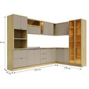 Ver imagem 3 de Cozinha Modulada Completa 11 Peças Ellite Yescasa