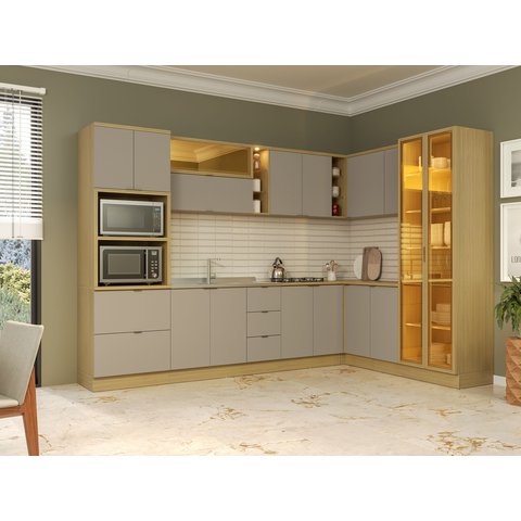 Cozinha Modulada Completa 11 Peças Ellite Yescasa