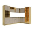 Ver imagem 3 de Cozinha Modulada Completa 11 Peças Ellite Yescasa Amarelo/Canary/Avela